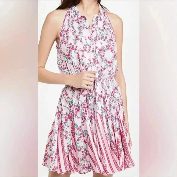 Poupette St. Barth Lisa Mini Dress size M/L - Picture 1 of 5